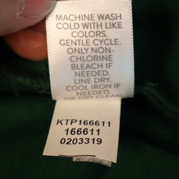 J. Jill Ponte Button Sleeve Boatneck Top Womens Size S Green Minimalist Comfort - Picture 7 of 10